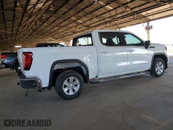 2022 GMC Sierra 1500 SLE with VIN 3GTPHBEK1NG604267, listed as a Copart auction lot 41878615 with 11,394 mi miles and Salvage title. Bid and sale history available at DreamBid. Image 3.