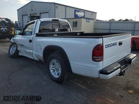 2000 Dodge Dakota with VIN 1B7FL26X2YS736990, listed as a Copart auction lot 66327964 with 219,577 mi miles and Salvage title. Bid and sale history available at DreamBid. Image 2.