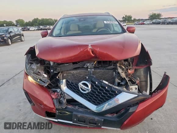 2019 Nissan Murano S с VIN 5N1AZ2MSXKN109908, выставлен на аукционе Copart как лот 81509625 с пробегом 50 311 миль миль и Списание • Salvage title. История ставок и продаж доступна на DreamBid. Изображение 5.