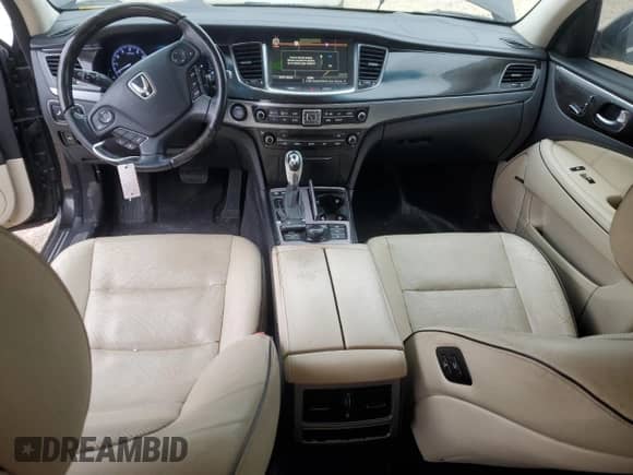 2016 Hyundai Equus Ultimate z VIN KMHGH4JH8GU101191, wystawiony jako Copart lot #87392594 z przebiegiem 136 257 mil mil oraz Szkoda całkowita • Salvage title. Historia ofert i sprzedaży dostępna na DreamBid. Obrazek 8.