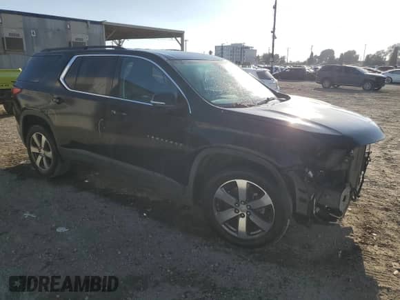 2019 Chevrolet Traverse LT с VIN 1GNERHKW7KJ158741, выставлен на аукционе Copart как лот 82277685 с пробегом 50 533 миль миль и Списание • Salvage title. История ставок и продаж доступна на DreamBid. Изображение 4.