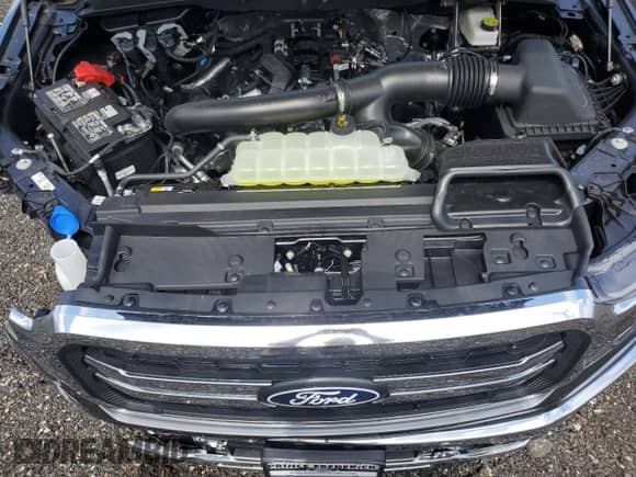 2025 Ford F-150 Lariat with VIN 1FTFW5L83SFA96519, listed as a Copart auction lot 64862475 with 770 mi miles and Salvage title. Bid and sale history available at DreamBid. Image 11.