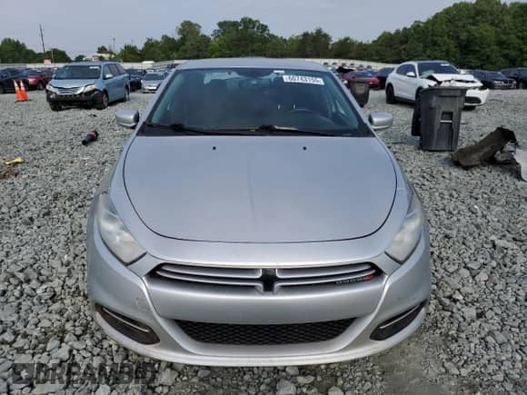 2013 Dodge Dart SXT with VIN 1C3CDFBH3DD225233, listed as a Copart auction lot 60743155 with 111,027 mi miles and Salvage title. Bid and sale history available at DreamBid. Image 5.
