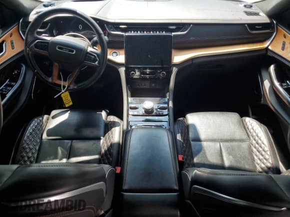 2021 Jeep Grand Cherokee Summit Reserve with VIN 1C4RJKEG4M8154496, listed as a Copart auction lot 63801265 with 40,283 mi miles and Salvage title. Bid and sale history available at DreamBid. Image 8.