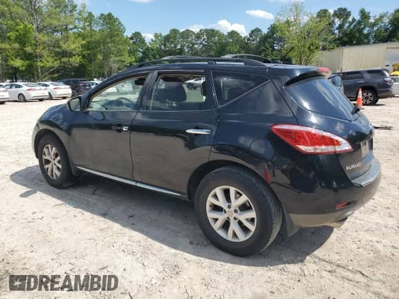 2011 Nissan Murano SL with VIN JN8AZ1MU7BW068457, listed as a Copart auction lot 61809435 with 276,292 mi miles and Clean title. Bid and sale history available at DreamBid. Image 2.