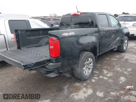 2022 Chevrolet Colorado 4WD LT с VIN 1GCGTCEN9N1330572, выставлен на аукционе IAAI как лот 41481248 с пробегом 61 876 миль миль и . История ставок и продаж доступна на DreamBid. Изображение 4.