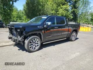 2024 GMC Sierra 1500 Denali with VIN 1GTUUGEL7RZ348517, listed as a Copart auction lot 67426225 with 18,316 mi miles and Salvage title. Bid and sale history available at DreamBid. Image 1.