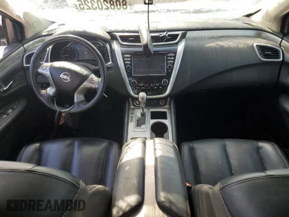2018 Nissan Murano SL z VIN 5N1AZ2MH9JN125634, wystawiony jako Copart lot #80820325 z przebiegiem 110 033 mil mil oraz Szkoda całkowita • Salvage title. Historia ofert i sprzedaży dostępna na DreamBid. Obrazek 8.