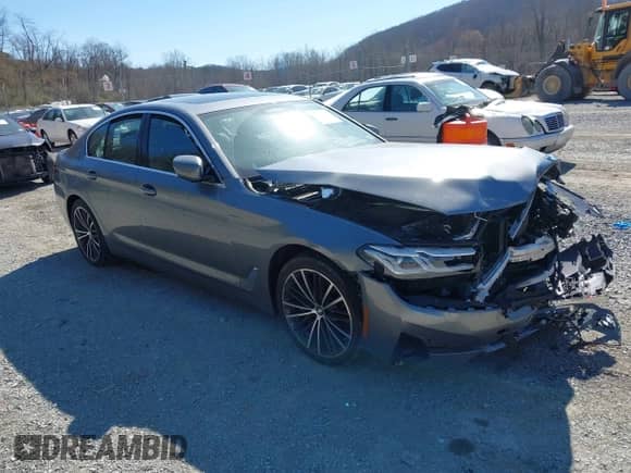 2023 BMW 5 Series 540i xDrive with VIN WBA73BJ02PWY28314, listed as a IAAI auction lot 41822010 with 15,207 mi miles and . Bid and sale history available at DreamBid. Image 1.