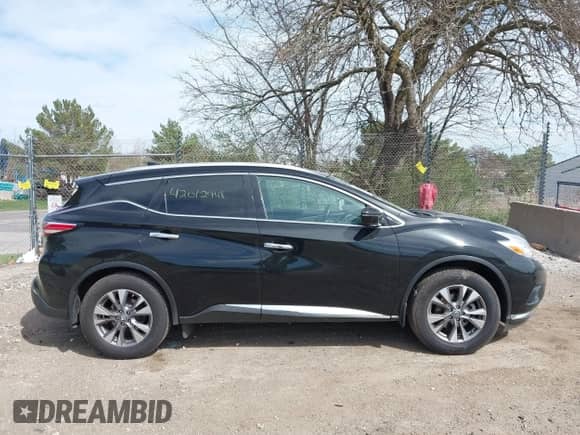 2017 Nissan Murano S with VIN 5N1AZ2MH0HN124706, listed as a IAAI auction lot 42102948 with 96,261 mi miles and . Bid and sale history available at DreamBid. Image 13.
