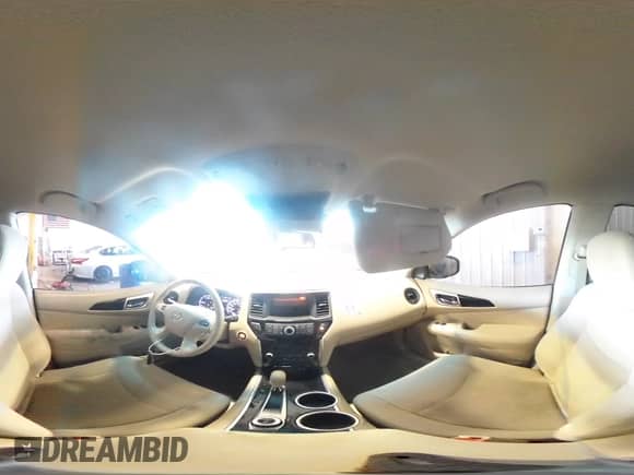 2015 Nissan Pathfinder Platinum with VIN 5N1AR2MMXFC615449, listed as a Copart auction lot 85131295 with 111,717 mi miles and Salvage title. Bid and sale history available at DreamBid. Image 15.