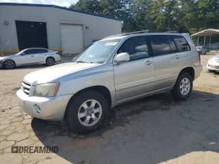 2003 Toyota Highlander с VIN JTEGF21AX30107055, выставлен на аукционе Copart как лот 80355335 с пробегом 149 088 миль миль и Списание • Salvage title. История ставок и продаж доступна на DreamBid. Изображение 1.