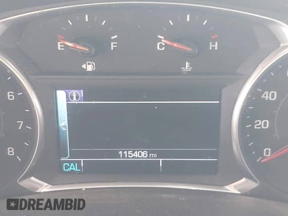 2018 Chevrolet Equinox LT z VIN 2GNAXKEX2J6155117, wystawiony jako IAAI lot #43252814 z przebiegiem 115 406 mil mil oraz . Historia ofert i sprzedaży dostępna na DreamBid. Obrazek 16.