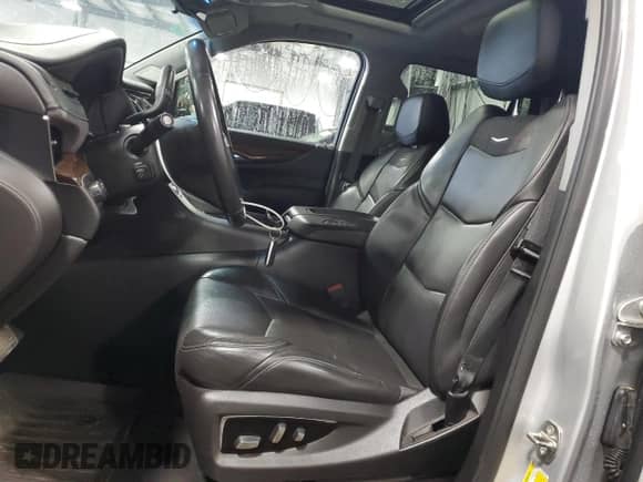 2018 Cadillac Escalade Luxury with VIN 1GYS4BKJ5JR260318, listed as a Copart auction lot 58726495 with 77,008 mi miles and Salvage title. Bid and sale history available at DreamBid. Image 7.