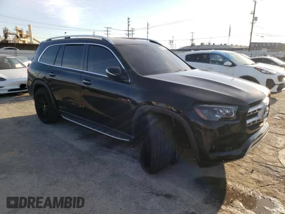 2020 Mercedes-Benz GLS 450 z VIN 4JGFF5KE3LA185640, wystawiony jako Copart lot #81966093 z przebiegiem 103 118 mil mil oraz Szkoda całkowita • Salvage title. Historia ofert i sprzedaży dostępna na DreamBid. Obrazek 4.