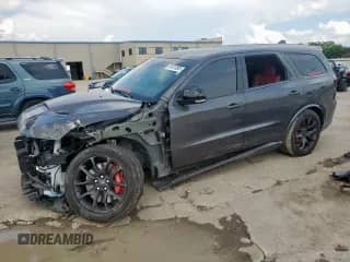 2023 Dodge Durango SRT Hellcat with VIN 1C4SDJH96PC634296, listed as a Copart auction lot 64410585 with 10,680 mi miles and Salvage title. Bid and sale history available at DreamBid. Image 1.