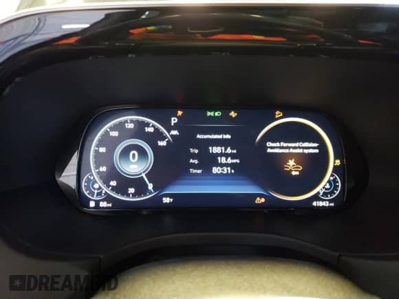 2021 Hyundai Palisade Calligraphy with VIN KM8R7DHE8MU280979, listed as a Copart auction lot 40269054 with 41,843 mi miles and . Bid and sale history available at DreamBid. Image 9.