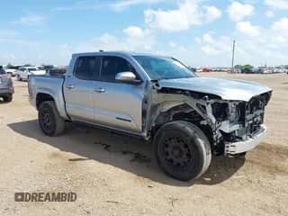 2025 Toyota Tacoma SR with VIN 3TMLB5JN4SM150076, listed as a IAAI auction lot 43065663 with 813 mi miles and . Bid and sale history available at DreamBid. Image 1.