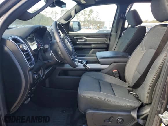 2021 Ram 1500 Big Horn with VIN 1C6RREFM6MN834438, listed as a Copart auction lot 43195865 with 42,010 mi miles and Salvage title. Bid and sale history available at DreamBid. Image 7.