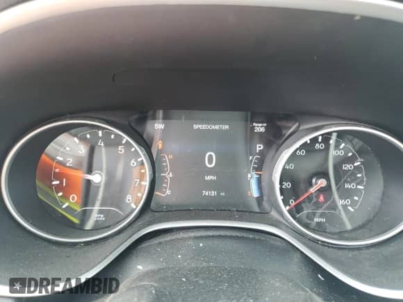 2019 Jeep Compass Latitude с VIN 3C4NJDBB4KT600731, выставлен на аукционе Copart как лот 81387255 с пробегом 74 131 миль миль и Чистый • Clean title. История ставок и продаж доступна на DreamBid. Изображение 9.