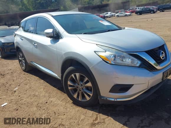 2016 Nissan Murano S with VIN 5N1AZ2MG9GN172002, listed as a IAAI auction lot 43425592 with 160,936 mi miles and . Bid and sale history available at DreamBid. Image 1.