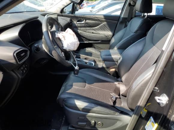2019 Hyundai Santa Fe Ultimate с VIN 5NMS5CAA6KH021599, выставлен на аукционе Copart как лот 61489045 с пробегом Не указан миль и Списание • Salvage title. История ставок и продаж доступна на DreamBid. Изображение 7.