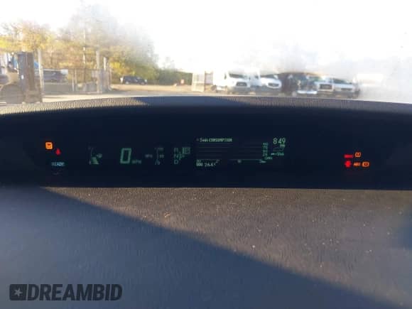 2011 Toyota Prius III with VIN JTDKN3DU9B0274003, listed as a IAAI auction lot 43539937 with 264,520 mi miles and . Bid and sale history available at DreamBid. Image 7.