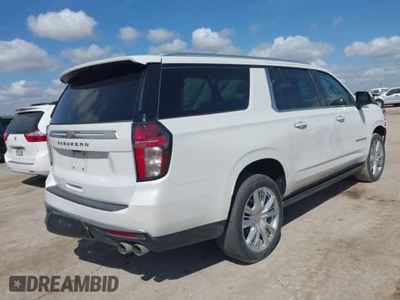2022 Chevrolet Suburban High Country с VIN 1GNSCGKL2NR339563, выставлен на аукционе IAAI как лот 42985816 с пробегом 54 628 миль миль и . История ставок и продаж доступна на DreamBid. Изображение 4.