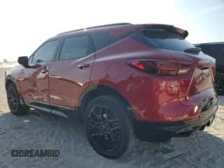 2023 Chevrolet Blazer RS z VIN 3GNKBKRS7PS130242, wystawiony jako Copart lot #89517835 z przebiegiem 49 981 mil mil oraz Szkoda całkowita • Salvage title. Historia ofert i sprzedaży dostępna na DreamBid. Obrazek 2.