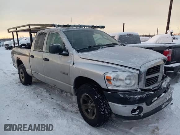 2008 Dodge 1500 ST z VIN 1D7HU18N48S597608, wystawiony jako Copart lot #83899774 z przebiegiem 206 826 mil mil oraz Szkoda całkowita • Salvage title. Historia ofert i sprzedaży dostępna na DreamBid. Obrazek 4.