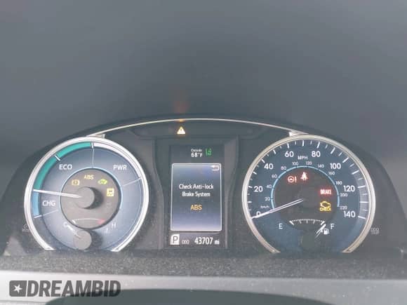 2016 Toyota Camry LE with VIN 4T1BD1FK5GU197791, listed as a IAAI auction lot 42190463 with 43,707 mi miles and . Bid and sale history available at DreamBid. Image 7.