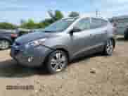 2015 Hyundai Tucson SE z VIN KM8JUCAG5FU026922, wystawiony jako Copart lot #80523575 z przebiegiem 96 176 mil mil oraz Szkoda całkowita • Salvage title. Historia ofert i sprzedaży dostępna na DreamBid. Obrazek 1.