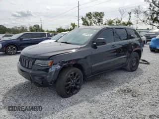 2020 Jeep Grand Cherokee Laredo E with VIN 1C4RJEAG0LC365312, listed as a Copart auction lot 81399395 with 81,030 mi miles and Salvage title. Bid and sale history available at DreamBid. Image 1.