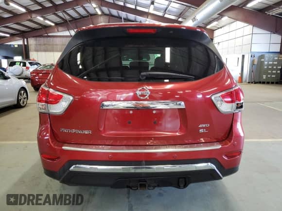2014 Nissan Pathfinder Platinum with VIN 5N1AR2MM2EC712336, listed as a Copart auction lot 69069645 with 170,811 mi miles and Clean title. Bid and sale history available at DreamBid. Image 6.
