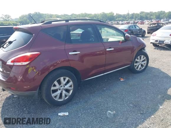 2012 Nissan Murano SL с VIN JN8AZ1MW0CW231923, выставлен на аукционе IAAI как лот 42864626 с пробегом 111 141 миль миль и . История ставок и продаж доступна на DreamBid. Изображение 4.