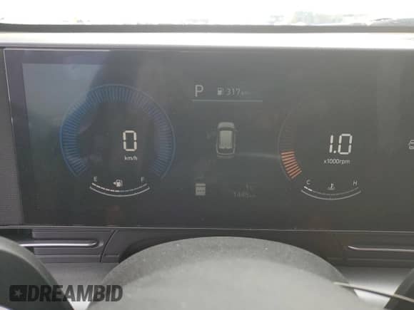 2024 Hyundai Kona SEL with VIN KM8HB3AB7RU171988, listed as a Copart auction lot 77008054 with 1,445 mi miles and Clean title. Bid and sale history available at DreamBid. Image 9.