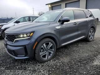 2022 Kia Sorento SX Prestige with VIN KNDRMDLH9N5087735, listed as a Copart auction lot 83571524 with 54,962 mi miles and Salvage title. Bid and sale history available at DreamBid. Image 1.