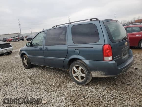 2006 Chevrolet Uplander 1LT z VIN 1GNDV33L36D135654, wystawiony jako Copart lot #44920835 z przebiegiem 279 020 mil mil oraz Szkoda całkowita • Salvage title. Historia ofert i sprzedaży dostępna na DreamBid. Obrazek 2.