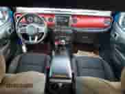 2022 Jeep Wrangler Unlimited Rubicon with VIN 1C4HJXFG4NW125164, listed as a Copart auction lot 89397015 with 39,322 mi miles and Salvage title. Bid and sale history available at DreamBid. Image 8.