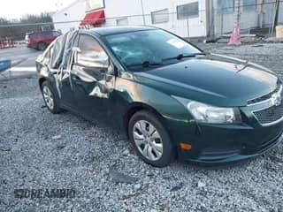 2014 Chevrolet Cruze LS with VIN 1G1PA5SHXE7282148, listed as a IAAI auction lot 41209200 with 150,769 mi miles and . Bid and sale history available at DreamBid. Image 1.
