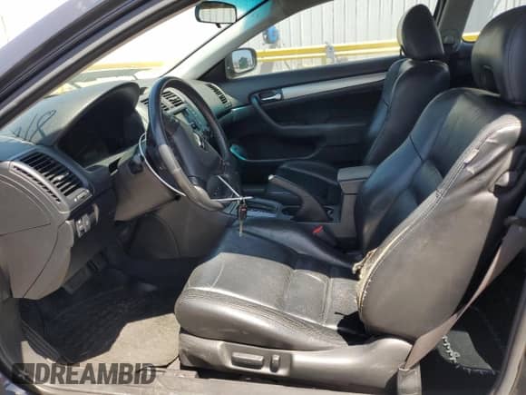 2005 Honda Accord EX-L with VIN 1HGCM82765A014918, listed as a Copart auction lot 55764565 with Not provided miles and Salvage title. Bid and sale history available at DreamBid. Image 7.