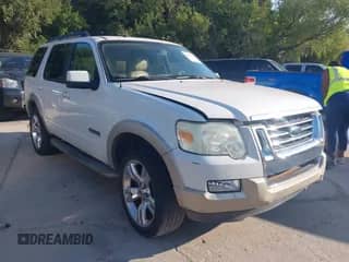 2008 Ford Explorer Eddie Bauer with VIN 1FMEU64E28UA93204, listed as a IAAI auction lot 43189764 with 212,470 mi miles and . Bid and sale history available at DreamBid. Image 1.
