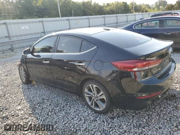 2017 Hyundai Elantra Limited z VIN KMHD84LF6HU153659, wystawiony jako Copart lot #82074725 z przebiegiem 111 852 mil mil oraz Szkoda całkowita • Salvage title. Historia ofert i sprzedaży dostępna na DreamBid. Obrazek 2.
