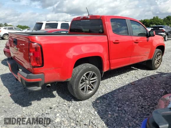 2020 Chevrolet Colorado 2WD Work Truck с VIN 1GCGSBEN3L1201964, выставлен на аукционе Copart как лот 64783615 с пробегом 35 089 миль миль и Списание • Salvage title. История ставок и продаж доступна на DreamBid. Изображение 3.