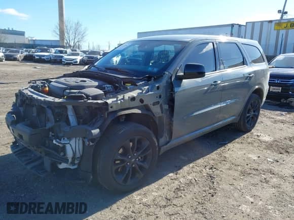 2021 Dodge Durango GT Plus with VIN 1C4RDJDG2MC689150, listed as a IAAI auction lot 41638093 with 46,429 mi miles and . Bid and sale history available at DreamBid. Image 21.