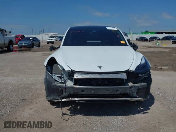 2023 Tesla Model Y Long Range z VIN 7SAYGDEE0PA178495, wystawiony jako IAAI lot #42507571 z przebiegiem 55 840 mil mil oraz . Historia ofert i sprzedaży dostępna na DreamBid. Obrazek 6.