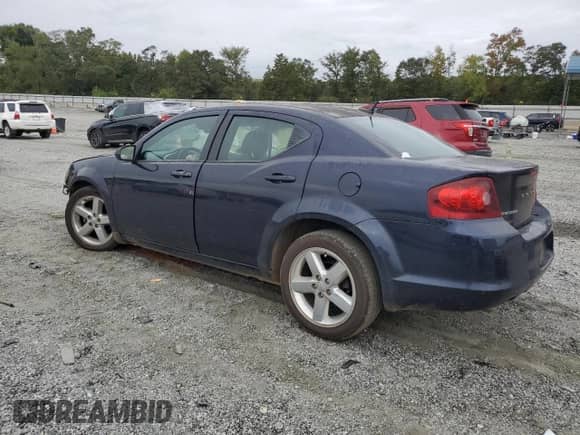2011 Dodge Avenger Lux with VIN 1B3BD2FGXBN554201, listed as a Copart auction lot 82219805 with 135,174 mi miles and Salvage title. Bid and sale history available at DreamBid. Image 2.