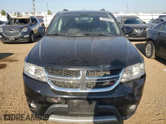 2014 Dodge Journey SXT with VIN 3C4PDDBG9ET181890, listed as a Copart auction lot 80855335 with 101,492 mi miles and Salvage title. Bid and sale history available at DreamBid. Image 5.
