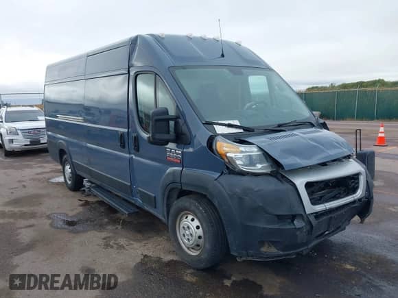 2020 Ram ProMaster Cargo с VIN 3C6URVJG8LE117313, выставлен на аукционе IAAI как лот 43275841 с пробегом Не указан миль и . История ставок и продаж доступна на DreamBid. Изображение 1.