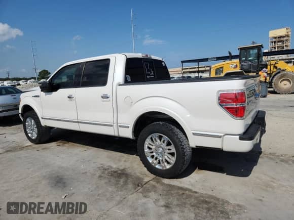 2011 Ford F-150 Lariat with VIN 1FTFW1E60BFB14480, listed as a Copart auction lot 80758695 with 219,422 mi miles and Salvage title. Bid and sale history available at DreamBid. Image 2.